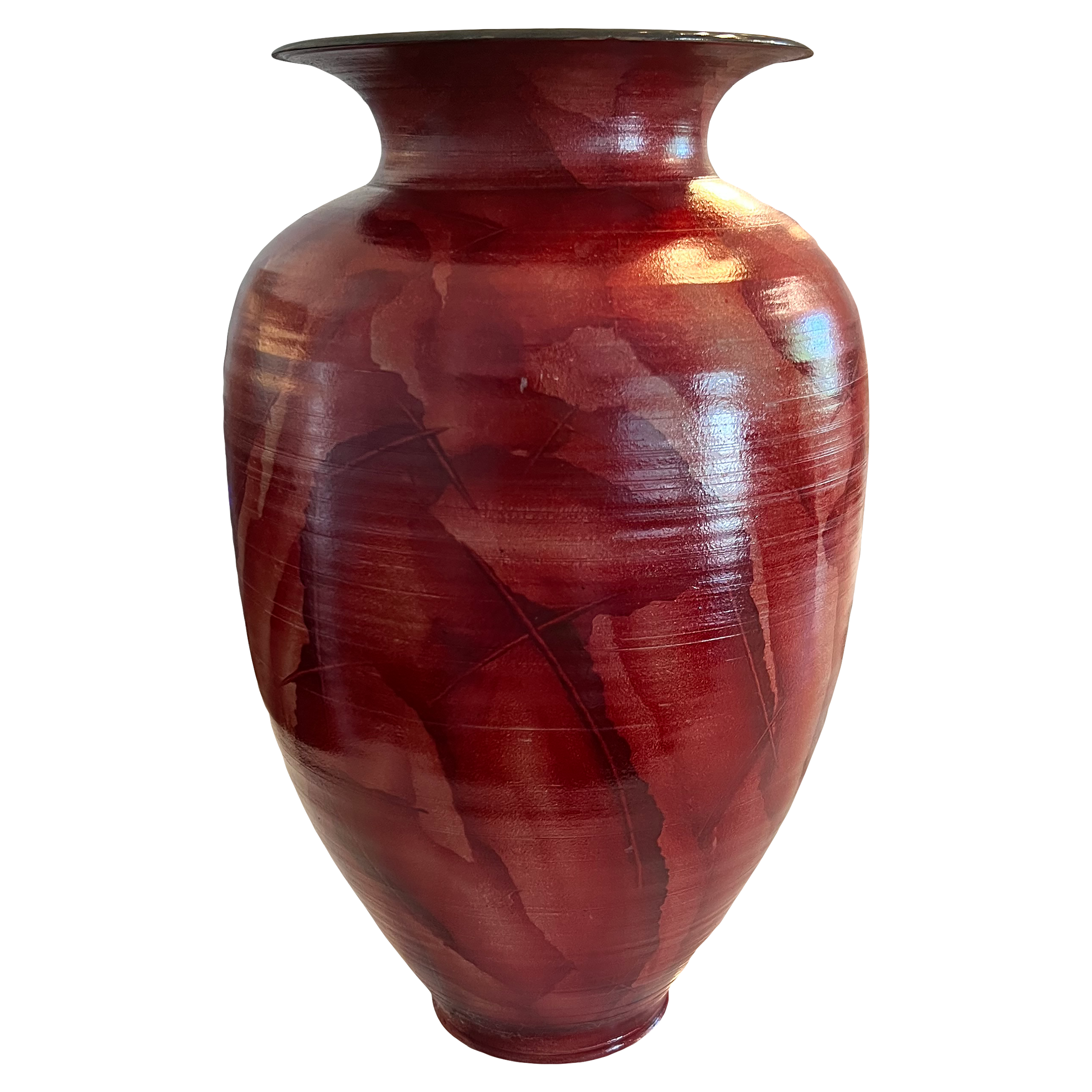 Red Vase