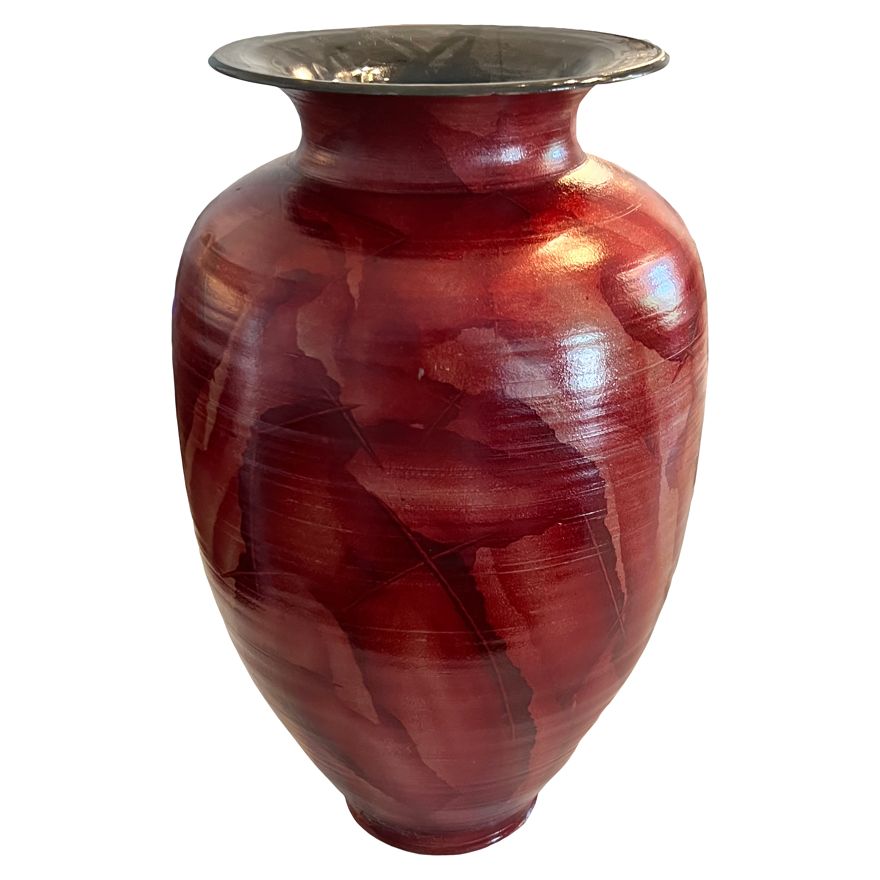 Red Vase