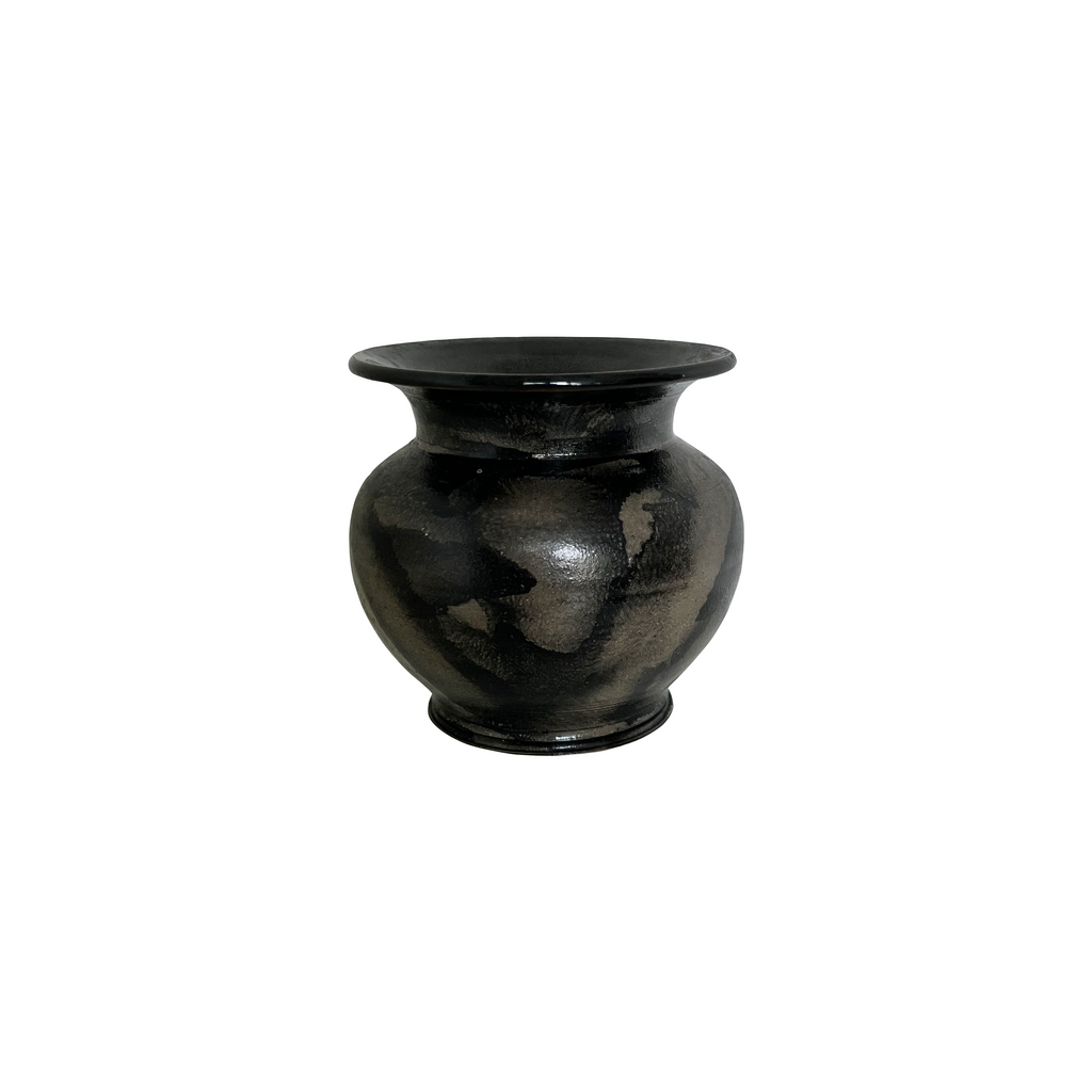 Small Black Vase
