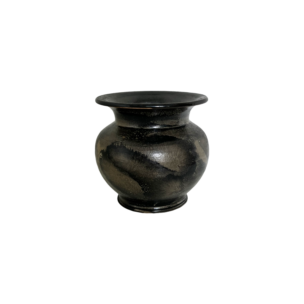 Small Black Vase