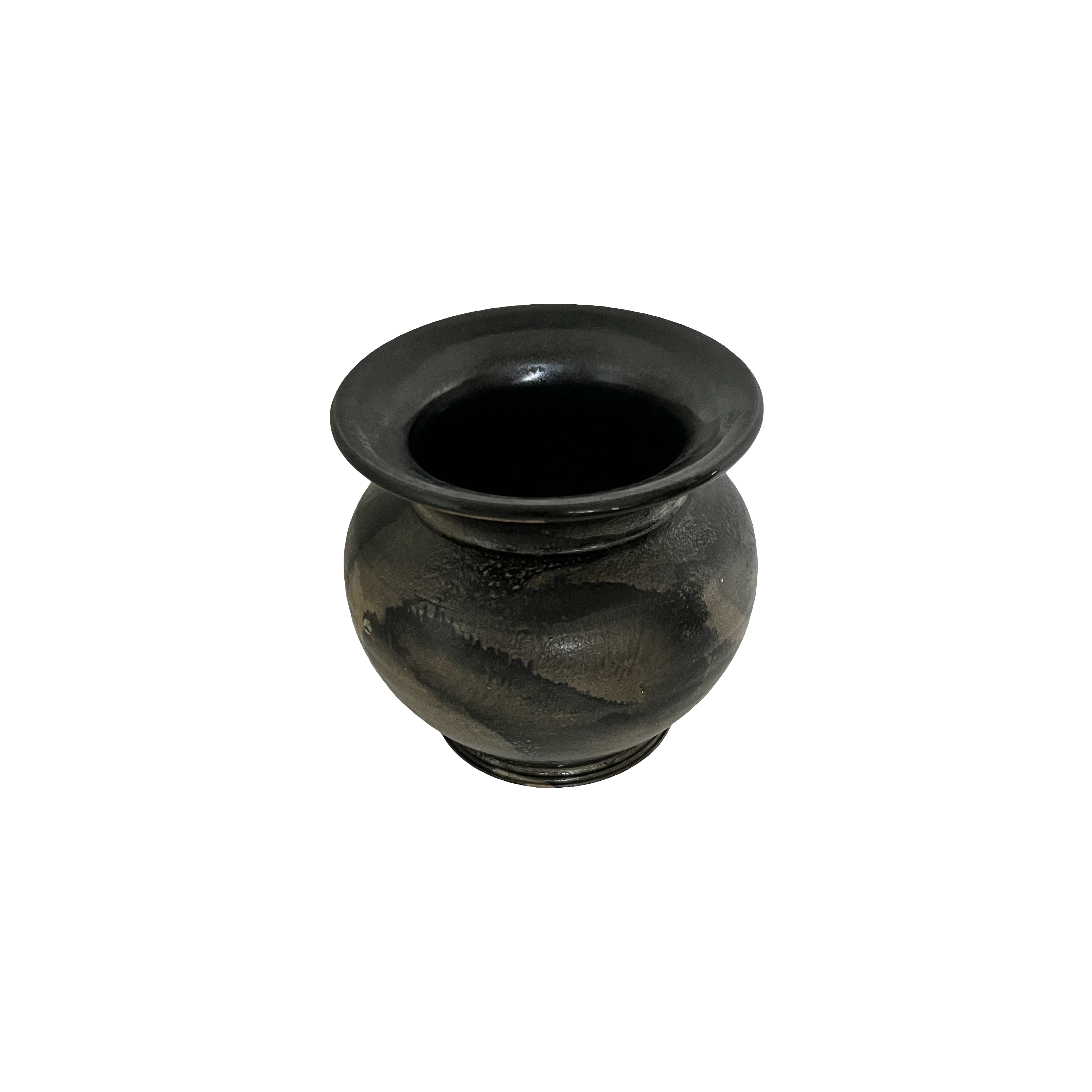 Small Black Vase